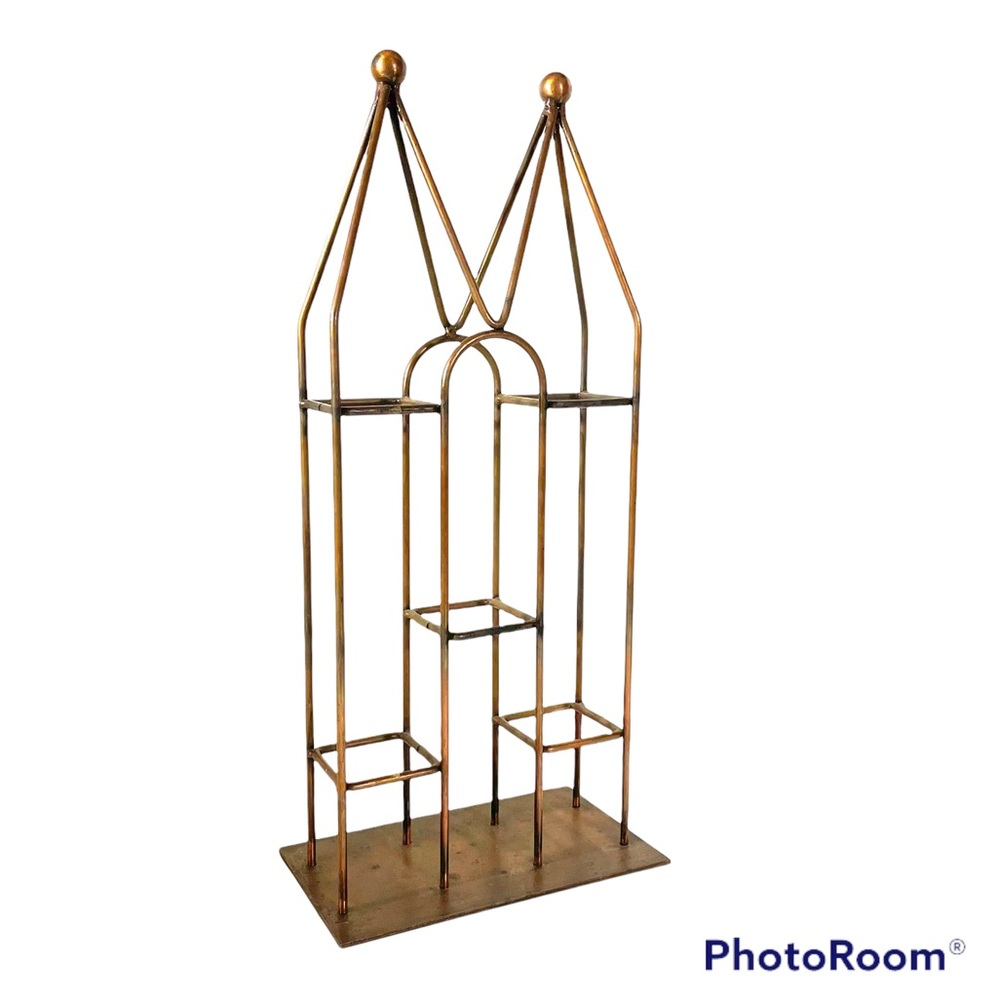 **SOLD** Copper craft Skyscraper Sculpture Art